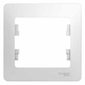 Рамка 1-м Glossa бел. SchE GSL000101