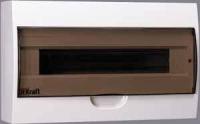 Корпус пластиковый навес. 18мод. IP41 ЩРН-П-18 SchE 31012DEK