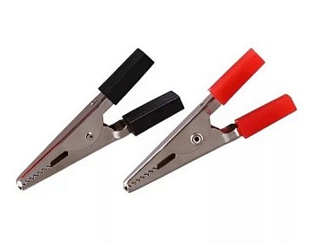 Зажим крокодил, длина 52 мм, ток 5A,(2шт.) REXANT (06-0142-A2)