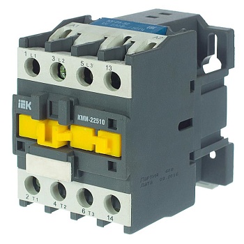 Контактор КМИе-22510 25А 230В/АС3 1НО IEK KKME21-025-230-10