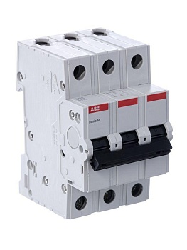 Выключатель автоматический модульный 3п C 32А 4.5кА Basic M BMS413C32 ABB 2CDS643041R0324