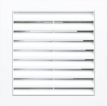 Решетка вентиляц. разъемная с сеткой 150х150мм пласт. (1/60) "ЭРА" 1515Р (43 222)