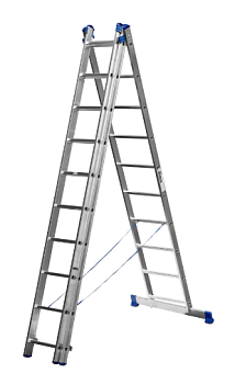 Алюминевая лестница-стремянка СИБИН 10 ступ. 38833-10
