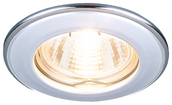 СВЕТИЛЬНИК  ES- 7002 MR16 WH/SL белый/серебро (Г8)