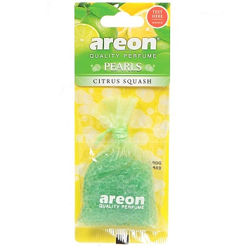 Ароматизаторы для авто AREON PEARLS Citrus Squatsh