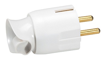 Вилка LEGRAND Элиум с поворотным механизмом (50172)