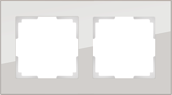 РАМКА 2-я (WERKEL) (дымчатый,стекло) (WL01-Frame-02 Favorit)