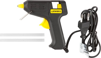 Пистолет термоклеящий "STAYER" 10Вт 7мм (2-06801-10-07)