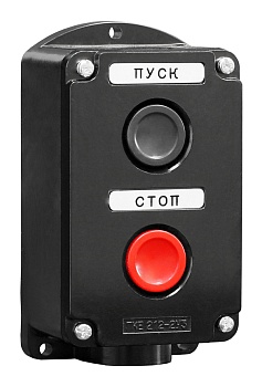 Пост кнопочный   ПКЕ 212/2 IP40 карболит