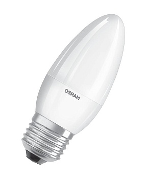 Лампа светодиодная LED Value LVCLB75 10SW/830 230В E27 10х1 RU OSRAM 4058075579538