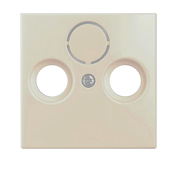 Накладка TV-FM розетки Беж ABB Basic 55 [1724-0-4284(1743-92)]