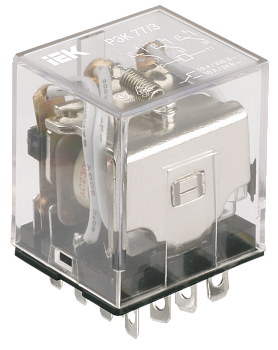 Реле РЭК77/3 10А 220В АC ИЭК RRP10-3-10-220A