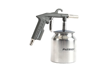 Пистолет пескоструйный  PATRIOT GH 166А (производительность 330л/мин, давление 3-5 бар