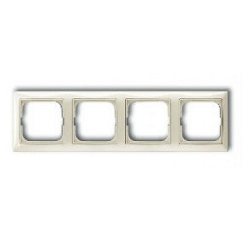 Рамка 4-ая Беж ABB Basic 55 [1725-0-1487(2514-92)]