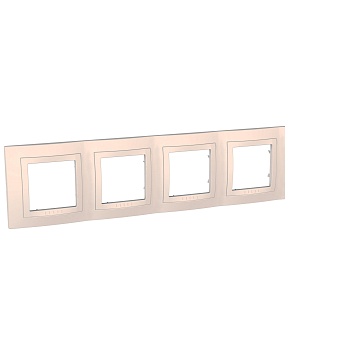 РАМКА 4 -я мест крем (UNICA U2.008.25)