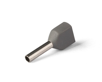 Наконечник-гильза изол. НГИ2 4.0-12 сер. (уп.100шт) IEK UTE10-D4-0-100