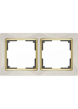 РАМКА 2-я (WERKEL) (слоновая кость/золото) (WL03-Frame-02-ivory/GD Snabb)