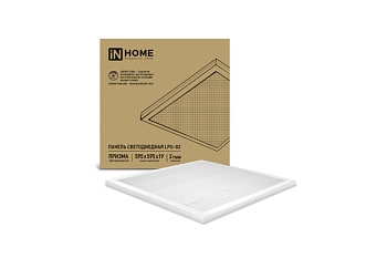 Панель светодиодная универсальная "IN HOME""Призма" 595x595x19мм 36Вт 6500К (LPU-02)