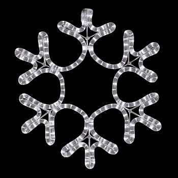 Фигура "Снежинка" "Neon-Night" 45х38, 220V, БЕЛЫЙ (501-212-1)