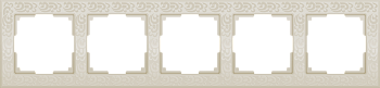 РАМКА 5-я (WERKEL) (слоновая кость) (WL05-Frame-05-ivory Flock)