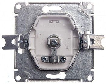 Механизм розетки TV 1-м СП Glossa проходной 4DB бел. SchE GSL000192