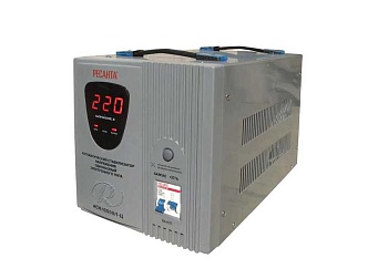 Стабилизатор напряжения АСН-10000/1-Ц 1ф 10кВт IP20 релейный Ресанта 63/6/8