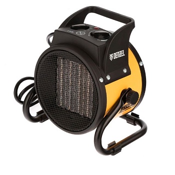 Пушка тепловая  2 кВт "DENZEL" DHC 2-100, 220В, 3 режима работы, круглая