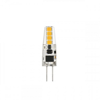 Лампа светодиодная "ES" G4 LED 12В 3Вт BL125 3300K